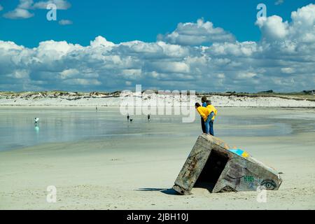 La Torche Beach Stockfoto