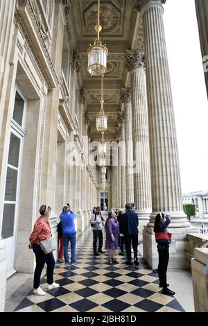 Innenräume und architektonische Details des Hotel de la Marine, in Place de la Concorde - Hôtel de la Marine - Place de la Concorde - Paris - Frankreich Stockfoto