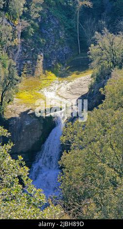 La Foradada in Cantonigros in der Comarca del Osona, Barcelona, Katalonien, Spanien, Europa Stockfoto