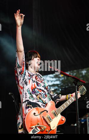 Mountain View, USA. 05.. Juni 2022. Gayle tritt während des Wazzmatazz von Wild 9y am 05. Juni 2022 im Shoreline Amphitheatre in Mountain View, Kalifornien, auf. Foto: Chris Tuite/imageSPACE Kredit: Imagespace/Alamy Live News Stockfoto