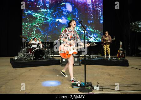 Mountain View, USA. 05.. Juni 2022. Gayle tritt während des Wazzmatazz von Wild 9y am 05. Juni 2022 im Shoreline Amphitheatre in Mountain View, Kalifornien, auf. Foto: Chris Tuite/imageSPACE Kredit: Imagespace/Alamy Live News Stockfoto