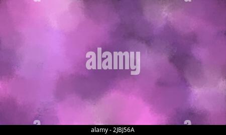 Abstrakte Illustration von violett-rosa Flecken Verlauf verschwommen Stockfoto