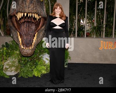 6. Juni 2022, Hollywood, Kalifornien, USA: Bryce Dallas Howard nimmt an der Los Angeles Premiere von Universal Picturs ''Jurassic World Dominion' Teil (Foto: © Billy Bennight/ZUMA Press Wire) Stockfoto