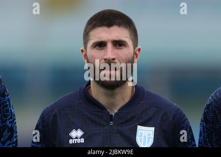 Serravalle, Italien, 5.. Juni 2022. Während des Spiels der UEFA Nations League im San Marino Stadium, Serravalle. Bildnachweis sollte lauten: Jonathan Moscrop / Sportimage Stockfoto