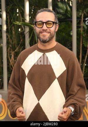 Hollywood, Ca. 6.. Juni 2022. Pete Wentz bei der Weltpremiere von Jurassic World Dominion am 6. Juni 2022 im TCL Chinese Theatre in Hollywood, Kalifornien. Quelle: Saye Sadou/Media Punch/Alamy Live News Stockfoto