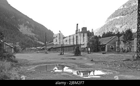 Alte Canfranc Station, Huesca, Aragon, Spanien, Europa Stockfoto