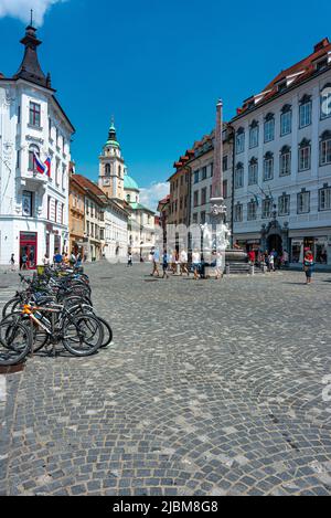 Low-Angle-Aufnahme von Stockfoto