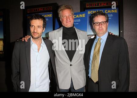 New York, NY, USA. 6. April 2009. Produzenten, David Heyman, Marc Turtletaub, Peter Saraf bei der Premiere von IST IRGENDJEMAND DA? Im Cinema 2. Kredit: Steve Mack/Alamy Stockfoto