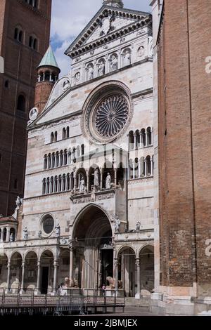 Alte italienische Architektur katholischer Tempel Gebäude in italien Stadt touristischen Ort Stockfoto