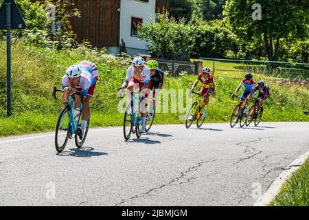 Italien Venetien Gara ciclica Bassano Monte Grappa (78^ edizione) Stockfoto