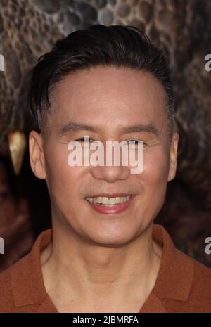 Los Angeles, USA. 06.. Juni 2022. BD Wong 06/06/2022 die Weltpremiere von „Jurassic World Dominion“ im TCL Chinese Theatre in Hollywood, CA. Foto von I. Hasegawa/HNW/ PictureLux Credit: PictureLux/The Hollywood Archive/Alamy Live News Stockfoto