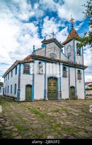 Kirche Nossa Senhora do Rosario, Diamantina, Brasilien Stockfoto