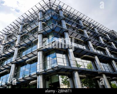 Labor für medizinische Biologie und pathologische Anatomie, Krankenhaus Croix-Rousse, HCL, Caluire-et-Cuire, Abteilung Rhône, AURA Region, Frankreich Stockfoto