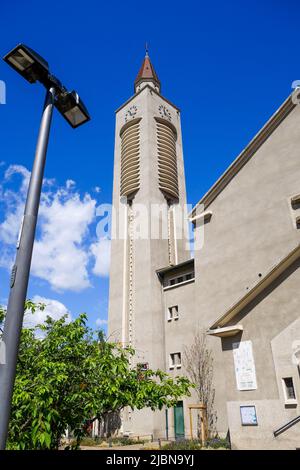 Kirche Saint-Charles de Serin, Lyon, Departement Rhône, REGION AURA, Frankreich Stockfoto