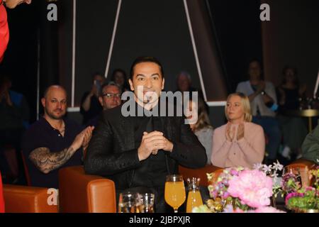 Bülent Ceylan bei der Aufzeichnung der 'NDR Talk Show' im NDR Fernsehstudio Lokstedt. Hamburg, 03.06.2022 Stockfoto