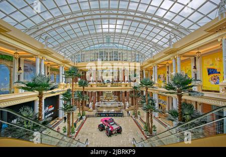 Trafford Palazzo in den Trafford Centre Malls, Greater Manchester in England. Stockfoto