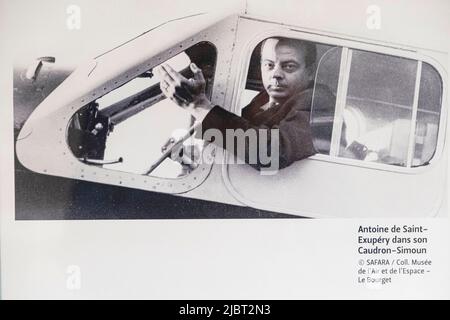 Frankreich, Paris, Postmuseum, Antoine de Saint-Exupéry Stockfoto