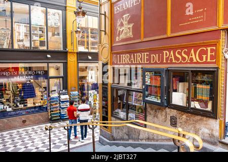 Frankreich, Paris, Passage Jouffroy Stockfoto