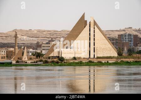 Das Archäologische Museum Akhenaten in Minya, Mittelägypten. Stockfoto