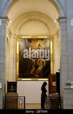 Frankreich, Cote d'Or, Dijon, von der UNESCO zum Weltkulturerbe erklärt, Musee d'Art Sacre (Museum für sakrale Kunst) in der Kirche St. Anne Stockfoto