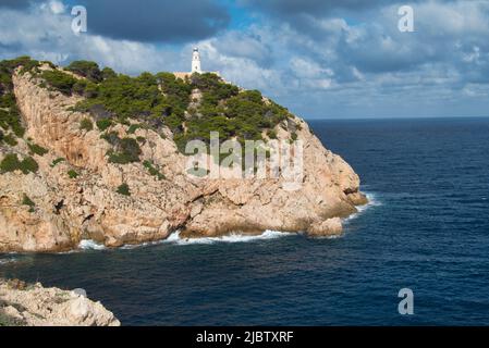 Cala Radjada Mallorca/ Spanien Stockfoto