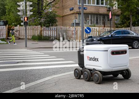 Moskau, Russland - 04. Juni 2022: Bodendrohne. Hochwertige Fotos Stockfoto