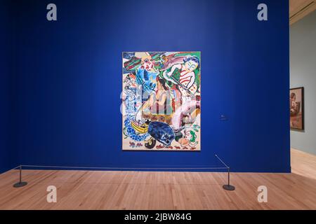 London, Großbritannien, 5.. Juli 2021, eine der umfassendsten Retrospektive Ausstellungen der portugiesischen Künstlerin Paula Rego in der Tate Britain. Es öffnete am 7.. Juli 2021., Andrew Lalchan Photography/Alamy Live News Stockfoto