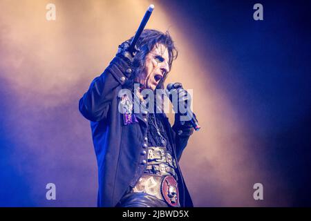 Alice Cooper Konzert in Oslo am 7. Juni 2022 Stockfoto