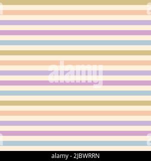 Streifen nahtlose Muster Vektor helle bunte abstrakte Hintergrund für Linie Stoff, Textur, Textil und Tapete Illustration für Digital und Print Stock Vektor