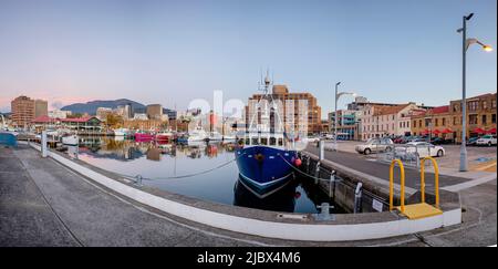 Rund Um Hobart - Constitution Dock Area Stockfoto