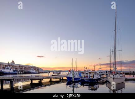 Rund Um Hobart - Constitution Dock Area Stockfoto