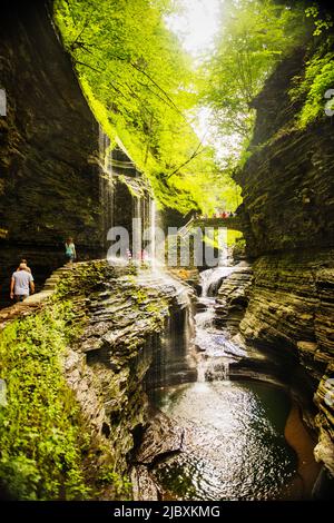 Watkins Glen State Park, New York State, USA Stockfoto