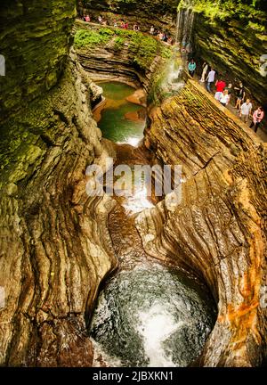 Watkins Glen State Park, New York State, USA Stockfoto