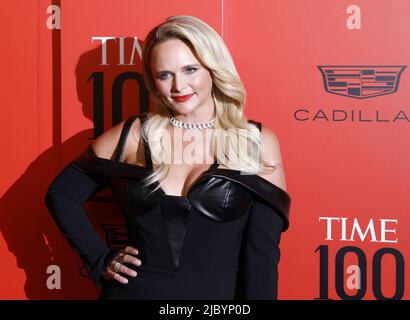 New York, Usa. 09.. Juni 2022. Miranda Lambert kommt auf dem roten Teppich bei der Gala 2022 TIME100 am Mittwoch, den 8. Juni 2022 in New York City an. Foto von John Angelillo/UPI Credit: UPI/Alamy Live News Stockfoto