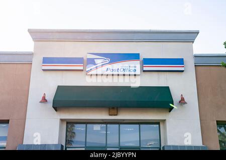 San Diego, Kalifornien, USA. 8.. Juni 2022. Postamt der Vereinigten Staaten in San Diego, Kalifornien 8. Juni 2022. (Bild: © Dominick Sokotoff/ZUMA Press Wire) Stockfoto