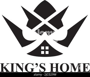 Einfache Krone Symbol Logo Design Inspiration Vektor Illustration Vorlage Stock Vektor