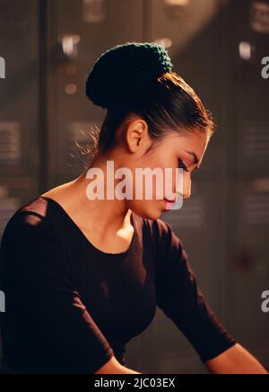Jungen ballerina Stockfoto