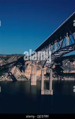 Pecos River High Bridge in New Mexico, Langtry, Val Verde County, Texas, USA Stockfoto