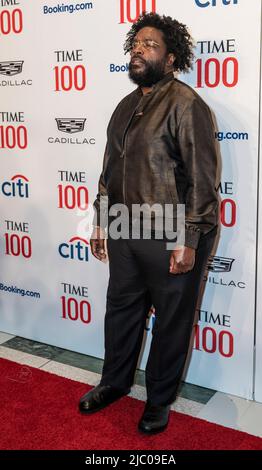 New York, NY - 8. Juni 2022: Questlove nimmt an der Time 100 Gala Teil, da das Time Magazine seine jährliche Liste in der Frederick P. Rose Hall of Jazz im Lincoln Center feiert Stockfoto