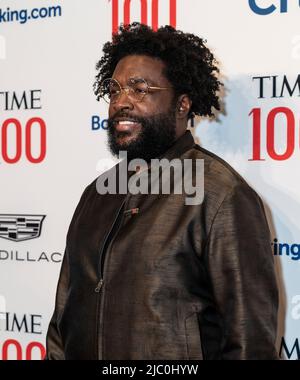 8. Juni 2022, New York, New York, USA: Questlove nimmt an der Time 100 Gala Teil, während das Time Magazine seine jährliche Liste in der Frederick P. Rose Hall of Jazz im Lincoln Center feiert (Bildquelle: © Lev Radin/Pacific Press via ZUMA Press Wire) Stockfoto