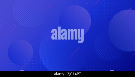 Abstrakt Flüssigkeit Blase blau Gradient geometrische 4K Hintergrund Stock Vektor