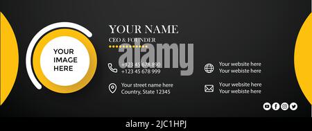 Kreative Online-Geschäftsstrategie Social Media Facebook-Deckvorlage, Web-Banner-Vorlage, Corporate Banner, Header, Business-Webinar-Banner Stock Vektor