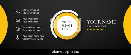 Kreative Online-Geschäftsstrategie Social Media Facebook-Deckvorlage, Web-Banner-Vorlage, Corporate Banner, Header, Business-Webinar-Banner Stock Vektor