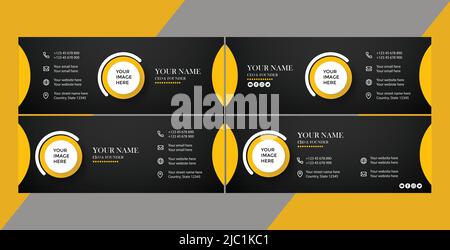 Kreative Online-Geschäftsstrategie Social Media Facebook-Deckvorlage, Web-Banner-Vorlage, Corporate Banner, Header, Business-Webinar-Banner Stock Vektor