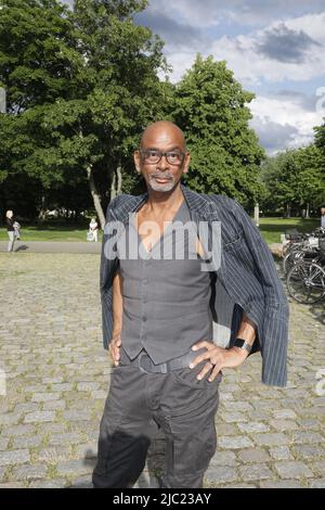 Pierre Sanoussi-Bliss beim Jubiläumsfest 30 Jahre Bar jeder Vernunft / 20 Jahre Tipi am Kanzleramt im Tipi am Kanzleramt, Berlin, 08.06.2022 Stockfoto