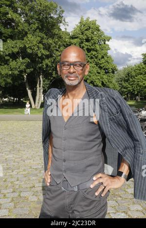 Pierre Sanoussi-Bliss beim Jubiläumsfest 30 Jahre Bar jeder Vernunft / 20 Jahre Tipi am Kanzleramt im Tipi am Kanzleramt, Berlin, 08.06.2022 Stockfoto