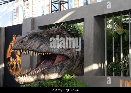 Los Angeles, Kalifornien. 6.. Juni 2022. Allgemeine Atmosphäre bei Ankunft zur JURASSIC WORLD DOMINION Premiere, TCL Chinese Theatre, Los Angeles, CA, 6. Juni 2022. Kredit: Priscilla Grant/Everett Collection/Alamy Live Nachrichten Stockfoto