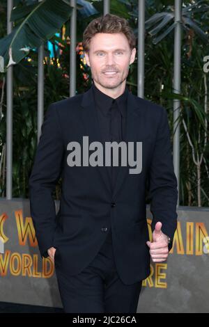 Scott Haze bei der Ankunft zur JURASSIC WORLD DOMINION Premiere, TCL Chinese Theatre, Los Angeles, CA, 6. Juni 2022. Foto: Priscilla Grant/Everett Collection Stockfoto