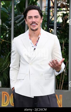 Tom Sandoval bei der Ankunft zur JURASSIC WORLD DOMINION Premiere, TCL Chinese Theatre, Los Angeles, CA, 6. Juni 2022. Foto: Priscilla Grant/Everett Collection Stockfoto