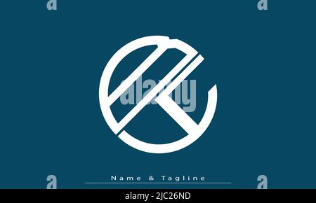 Alphabet Buchstaben Initialen Monogramm Logo VON, YB Stock Vektor